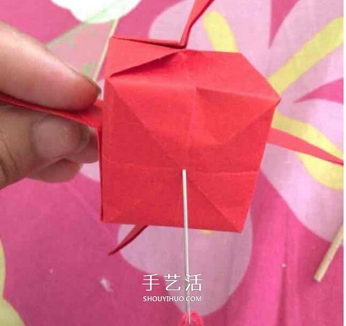 帶翅膀燈籠的折紙方法 帶穗子紙燈籠折法圖解 -  itrip.net.cn