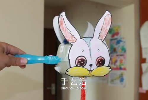 用月餅盒做手工的教程 中秋節(jié)兔子燈制作方法 -  itrip.net.cn