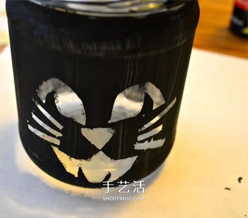 萬圣節(jié)玻璃燈籠的做法 玻璃瓶廢物利用做燈籠 -  itrip.net.cn