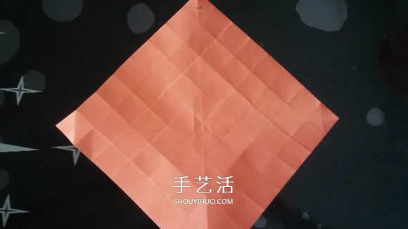 玫瑰紙盒的折法圖解 情人節(jié)玫瑰禮品盒折紙 -  itrip.net.cn