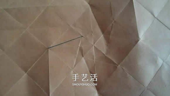 玫瑰紙盒的折法圖解 情人節(jié)玫瑰禮品盒折紙 -  itrip.net.cn