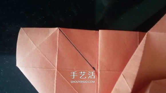 玫瑰紙盒的折法圖解 情人節(jié)玫瑰禮品盒折紙 -  itrip.net.cn