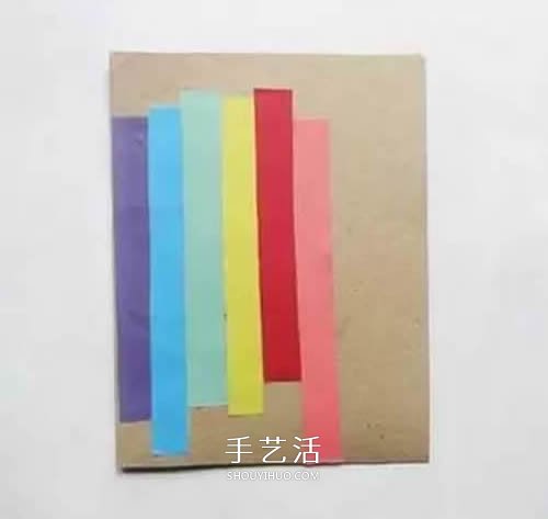 雨后見彩虹 漂亮勵志彩虹賀卡的制作方法 -  itrip.net.cn