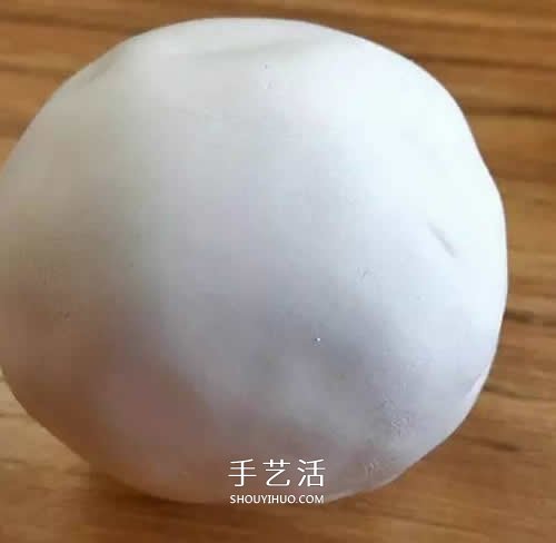 抱胡蘿卜的小白兔超輕粘土手工制作圖解 -  itrip.net.cn