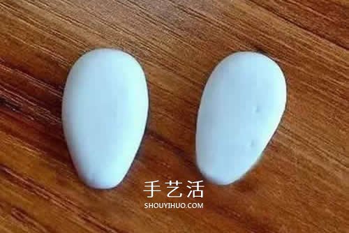 抱胡蘿卜的小白兔超輕粘土手工制作圖解 -  itrip.net.cn