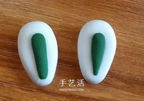 抱胡蘿卜的小白兔超輕粘土手工制作圖解 -  itrip.net.cn