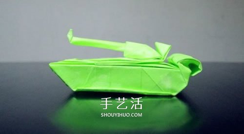 手工折紙?zhí)箍藞D解教程 坦克怎么折的詳細(xì)步驟 -  itrip.net.cn