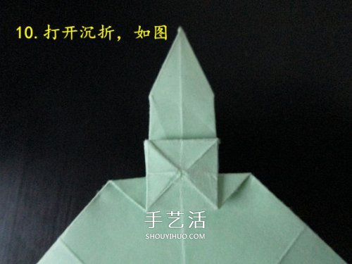 手工折紙?zhí)箍藞D解教程 坦克怎么折的詳細(xì)步驟 -  itrip.net.cn