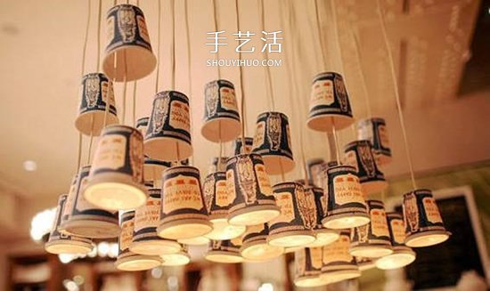 幼兒園紙杯吊飾手工制作 簡(jiǎn)單紙杯做吊飾的圖片 -  itrip.net.cn