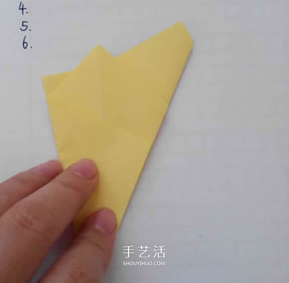 五瓣佐藤玫瑰折法圖解 怎么折佐藤玫瑰花步驟 -  itrip.net.cn