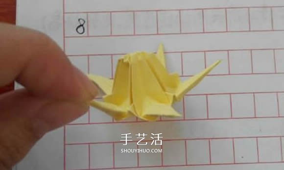 五瓣佐藤玫瑰折法圖解 怎么折佐藤玫瑰花步驟 -  itrip.net.cn
