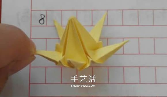 五瓣佐藤玫瑰折法圖解 怎么折佐藤玫瑰花步驟 -  itrip.net.cn