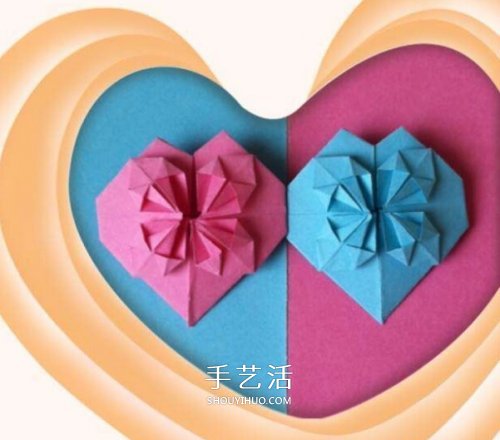 情人節(jié)創(chuàng)意折紙 愛的“心花怒放”折紙圖解 -  itrip.net.cn