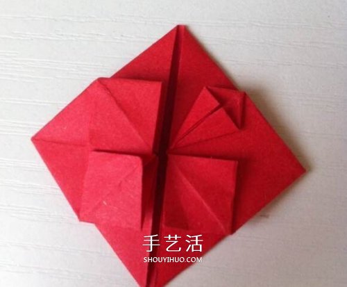 情人節(jié)創(chuàng)意折紙 愛的“心花怒放”折紙圖解 -  itrip.net.cn