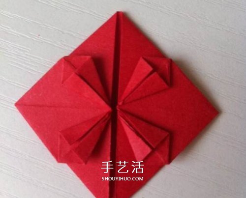情人節(jié)創(chuàng)意折紙 愛的“心花怒放”折紙圖解 -  itrip.net.cn