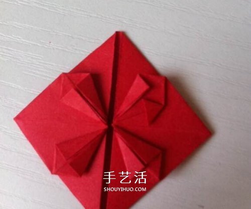 情人節(jié)創(chuàng)意折紙 愛的“心花怒放”折紙圖解 -  itrip.net.cn