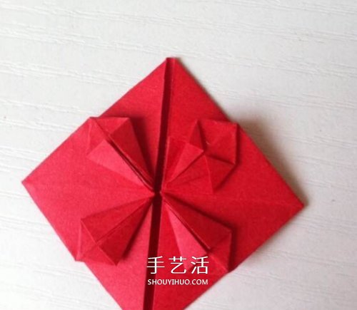 情人節(jié)創(chuàng)意折紙 愛的“心花怒放”折紙圖解 -  itrip.net.cn