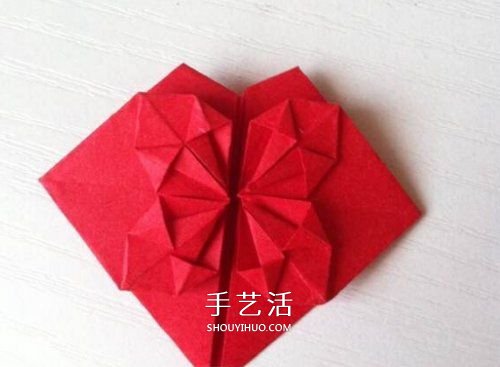 情人節(jié)創(chuàng)意折紙 愛的“心花怒放”折紙圖解 -  itrip.net.cn