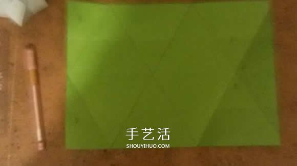 漂亮紙花的折法 手工折紙六角星花的步驟圖解 -  itrip.net.cn
