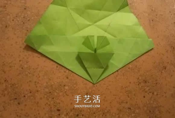 漂亮紙花的折法 手工折紙六角星花的步驟圖解 -  itrip.net.cn