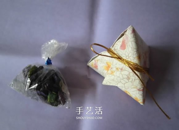 端午節(jié)手工制作 折紙粽子的折法詳細(xì)步驟圖 -  itrip.net.cn
