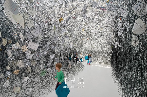 Chiharu Shiota塩田千春的大型針線裝置藝術(shù) -  itrip.net.cn