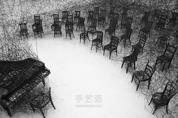 Chiharu Shiota塩田千春的大型針線裝置藝術(shù) -  itrip.net.cn