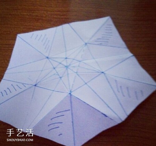 復(fù)雜立體五角星的折法 有難度的星星折紙圖解 -  itrip.net.cn