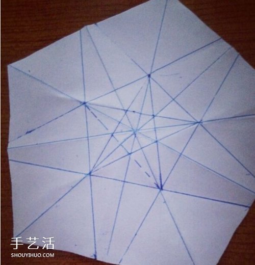 復(fù)雜立體五角星的折法 有難度的星星折紙圖解 -  itrip.net.cn