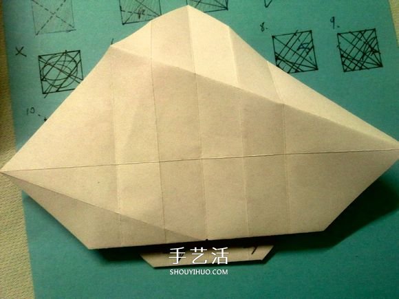 萌神折紙教程 可愛立體大白的折法圖解步驟 -  itrip.net.cn