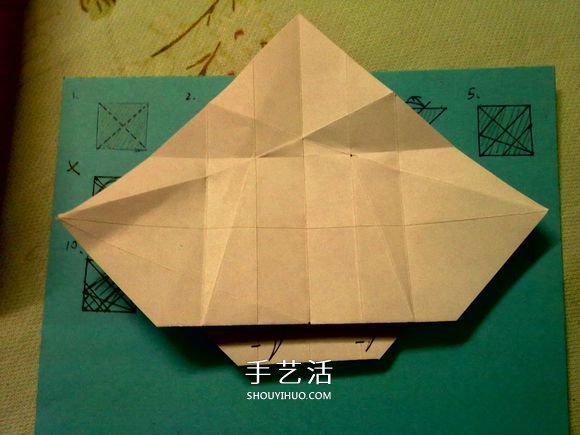 萌神折紙教程 可愛立體大白的折法圖解步驟 -  itrip.net.cn