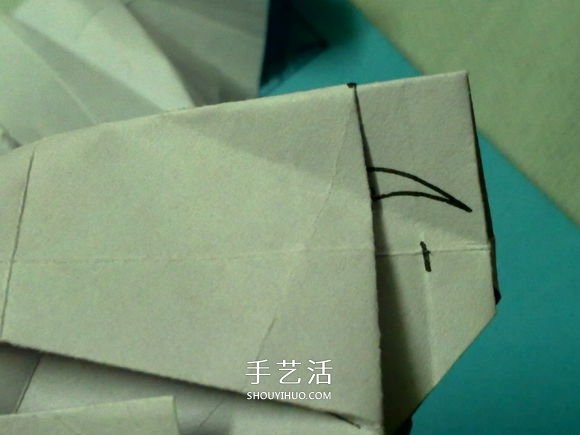 萌神折紙教程 可愛立體大白的折法圖解步驟 -  itrip.net.cn