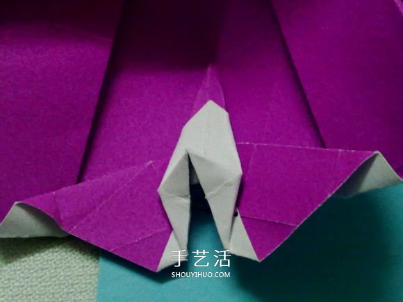 萌神折紙教程 可愛立體大白的折法圖解步驟 -  itrip.net.cn
