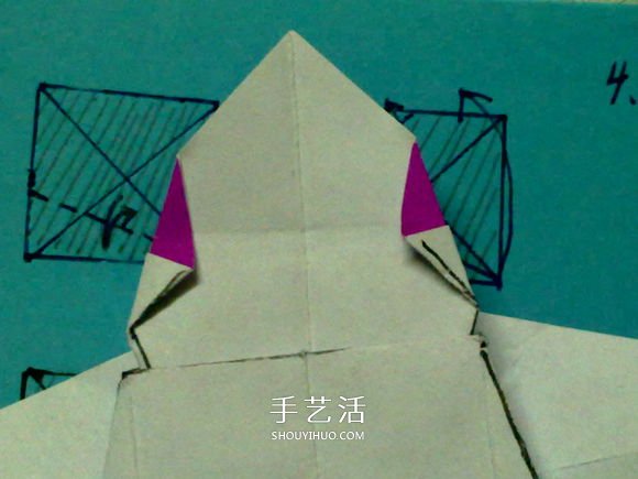 萌神折紙教程 可愛立體大白的折法圖解步驟 -  itrip.net.cn