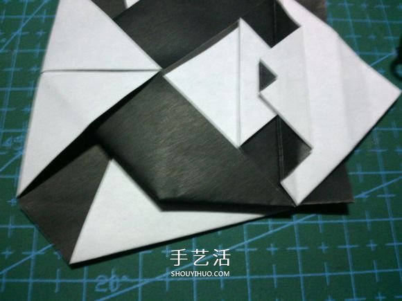 折一只國寶出來！可愛大熊貓的折紙方法圖解 -  itrip.net.cn