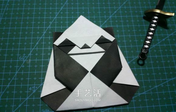 折一只國寶出來！可愛大熊貓的折紙方法圖解 -  itrip.net.cn