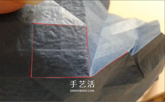 折紙玫瑰花教程 漂亮貝利爾玫瑰的折法步驟 -  itrip.net.cn