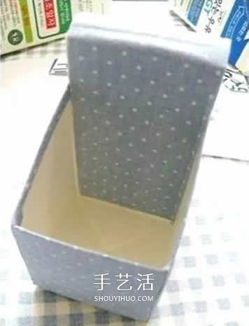 牛奶盒手工制作收納盒 簡單牛奶盒子廢物利用 -  itrip.net.cn