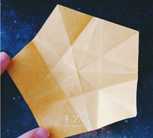 立體小星星的折法圖解 漂亮五角星怎么折教程 -  itrip.net.cn