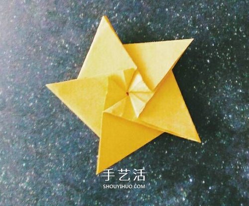 立體小星星的折法圖解 漂亮五角星怎么折教程 -  itrip.net.cn