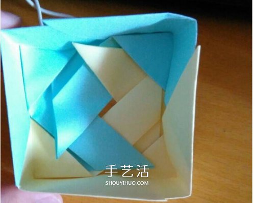 風(fēng)車盒子怎么折圖解教程 方形風(fēng)車禮盒的折法 -  itrip.net.cn