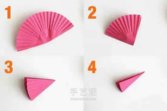 節(jié)日花環(huán)DIY 簡單蛋糕紙做花環(huán)的方法圖解 -  itrip.net.cn