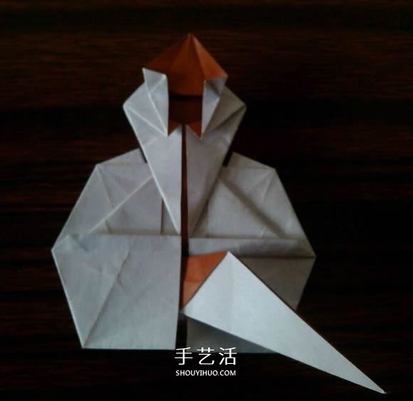 復(fù)雜小動(dòng)物折紙 立體松鼠的折紙方法帶CP圖 -  itrip.net.cn