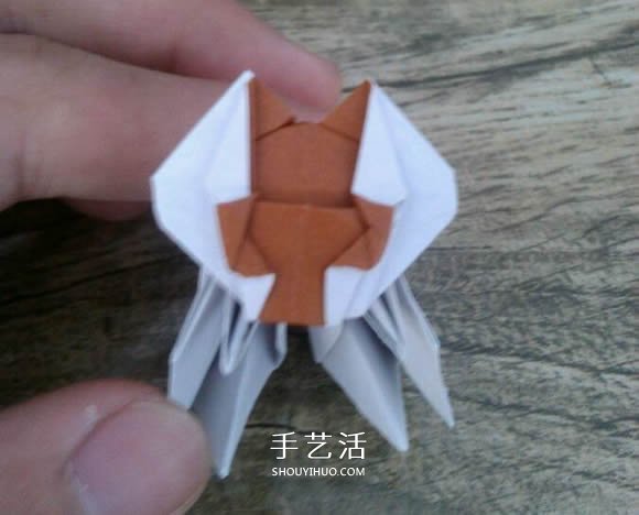 復(fù)雜小動(dòng)物折紙 立體松鼠的折紙方法帶CP圖 -  itrip.net.cn