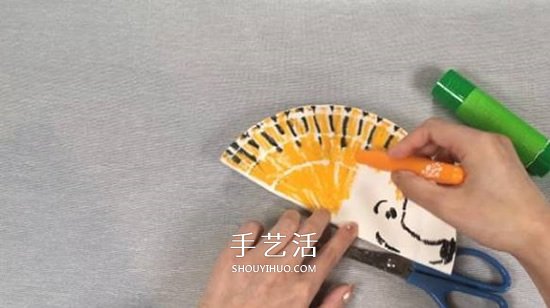 幼兒園簡單小手工 用紙餐盤做可愛小刺猬方法 -  itrip.net.cn