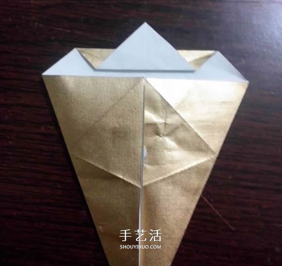 煙盒紙廢物利用 手工折紙立體貓頭鷹圖解步驟 -  itrip.net.cn