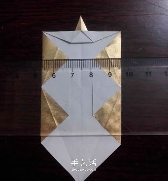 煙盒紙廢物利用 手工折紙立體貓頭鷹圖解步驟 -  itrip.net.cn