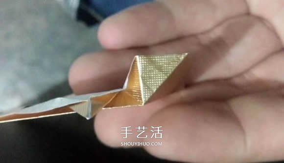 煙盒紙廢物利用 手工折紙立體貓頭鷹圖解步驟 -  itrip.net.cn