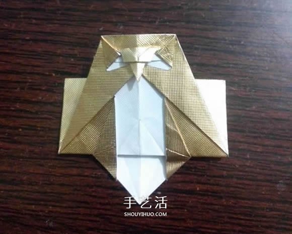 煙盒紙廢物利用 手工折紙立體貓頭鷹圖解步驟 -  itrip.net.cn