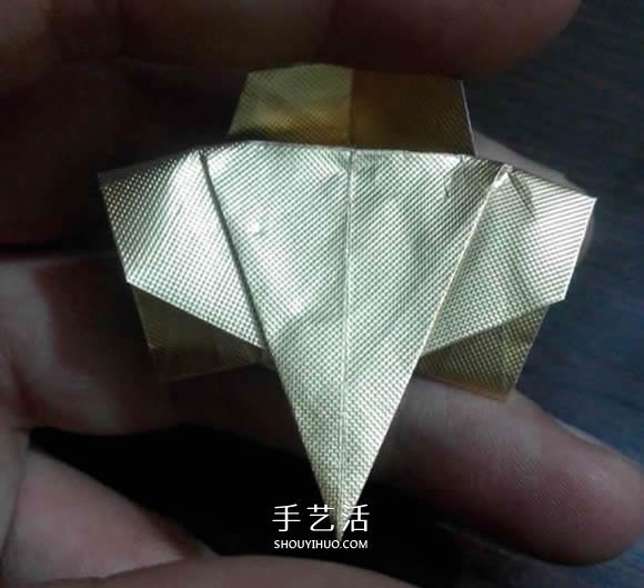 煙盒紙廢物利用 手工折紙立體貓頭鷹圖解步驟 -  itrip.net.cn